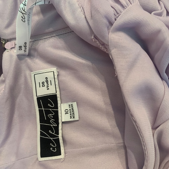 DB Bridesmaid's Dress Style F19951 Iris NWT - Picture 6 of 6